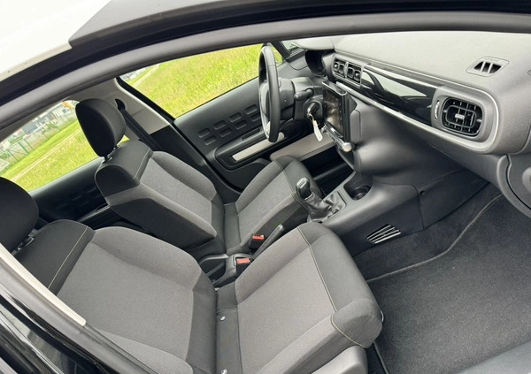 Citroen C3 cena 24999 przebieg: 105000, rok produkcji 2017 z Czeladź małe 301